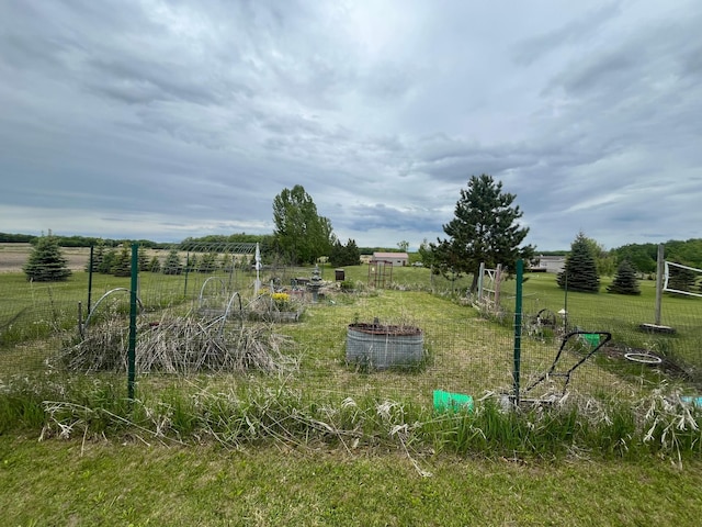 1141 Mahogany St, Mora, MN 55051 - view of yard with a garden
