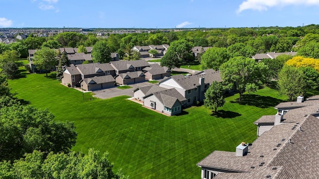 8754 Cottonwood Ln N, Maple Grove, MN 55369 - aerial perspective of suburban area