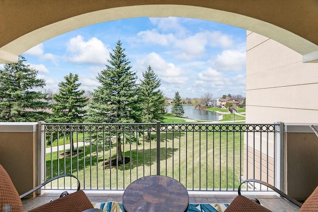 2501 30th Ave S Unit 201, Fargo, ND 58103 - balcony with a water view