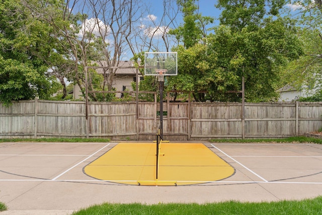 4084 Wild Goose Ln, White Bear Twp, MN 55110 - view of sport court with basketball court