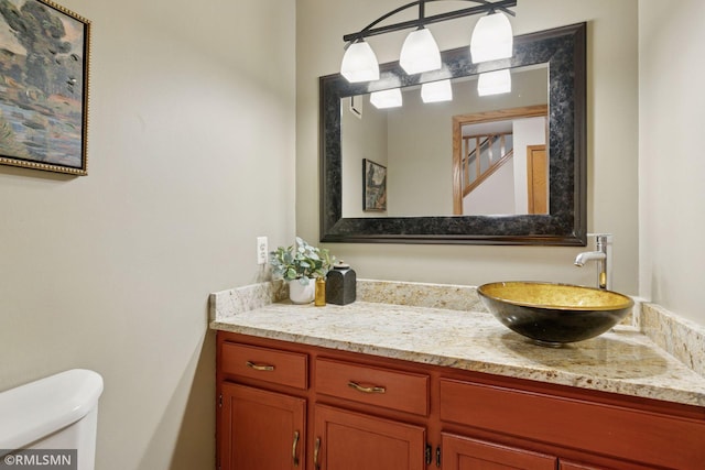 12762 Foliage Ave, Apple Valley, MN 55124 - half bathroom with toilet and vanity