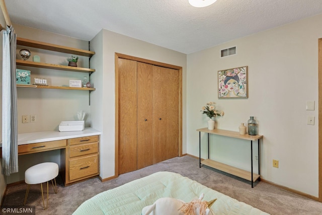 12762 Foliage Ave, Apple Valley, MN 55124 - bedroom featuring light carpet, a closet, and baseboards