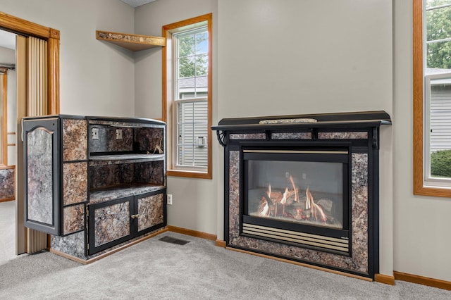351 100th Ct NE, Blaine, MN 55434 - detailed view of carpet flooring and baseboards