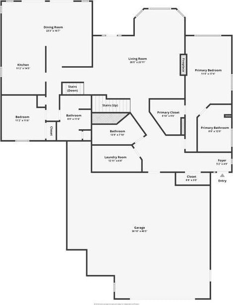 14473 Barnes Dr, Lake View Twp, MN 56501 - room layout