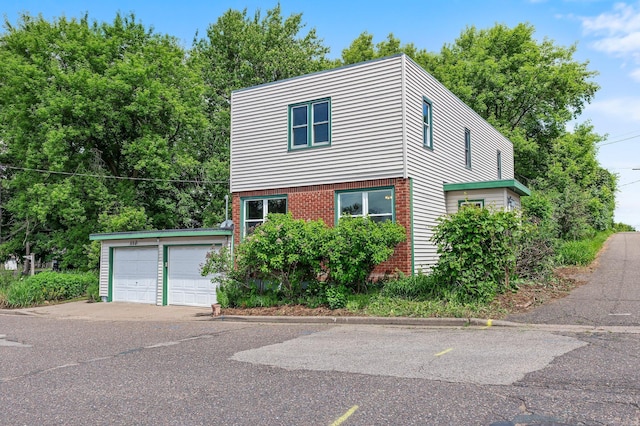 110 1st Ave W, Balsam Lake, WI 54810 - view of front of property featuring brick siding