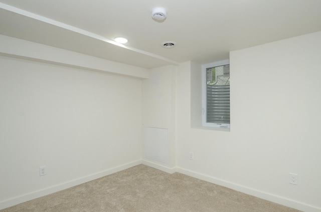 1459 Maywood St, Saint Paul, MN 55117 - empty room featuring carpet floors, baseboards, and a smoke detector