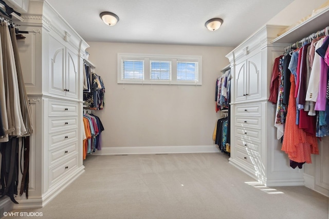 23380 127th St, Glenwood, MN 56334 - walk in closet featuring light carpet