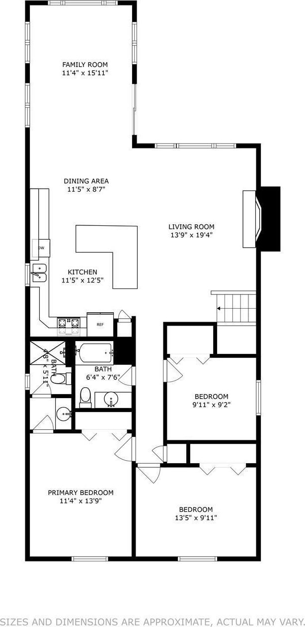 13073 Eldorado St NE, Blaine, MN 55449 - property floor plan
