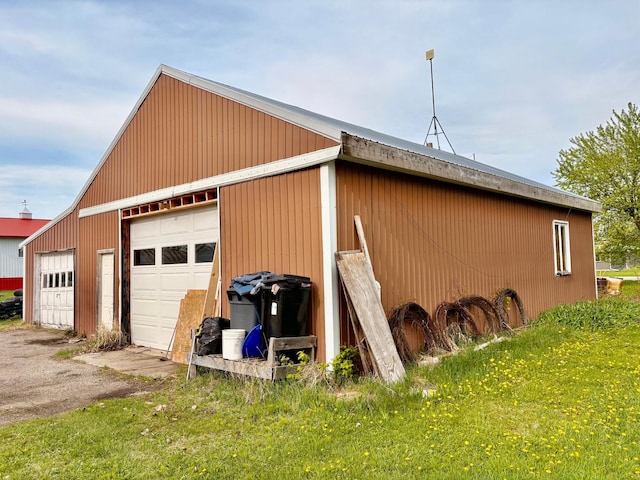 113 6th Ave SE, Baudette, MN 56623 - view of detached garage