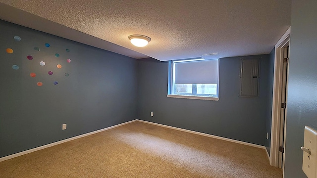 2714 Colleen St NE, Rochester, MN 55906 - carpeted empty room with electric panel and a textured ceiling