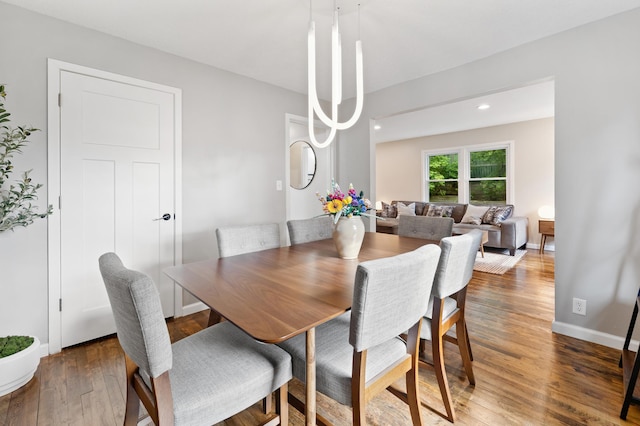 37 Harrison Ave S, Hopkins, MN 55343 - dining room with wood finished floors and recessed lighting