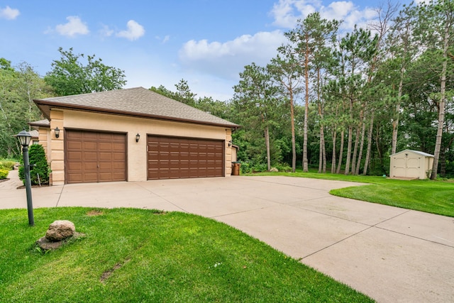 10791 3rd Street Pl N, Lake Elmo, MN 55042 - detached garage with a storage unit