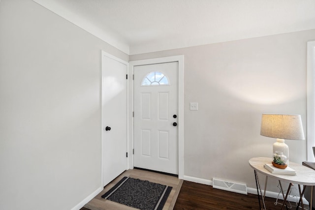 761 Labore Rd, Little Canada, MN 55117 - entrance foyer featuring baseboards and wood finished floors