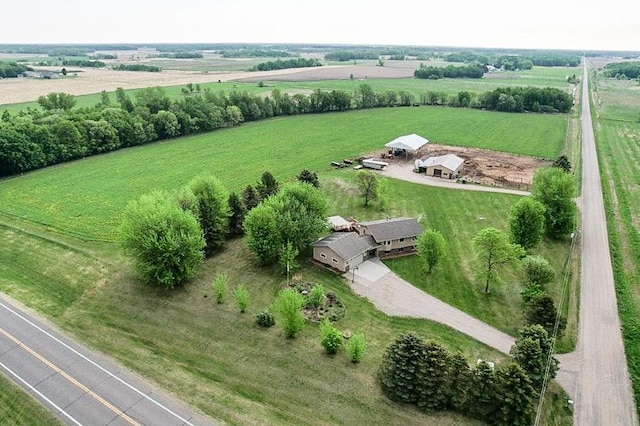 31528 63rd St, Royalton, MN 56373 - aerial view of property's location featuring rural landscape and a pastoral area
