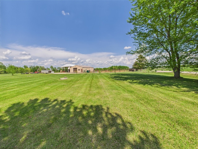 31528 63rd St, Royalton, MN 56373 - view of grassy yard featuring a view of countryside