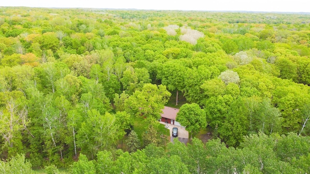 30202 Shady Ln, Detroit Lakes, MN 56501 - view from above of property featuring a forest