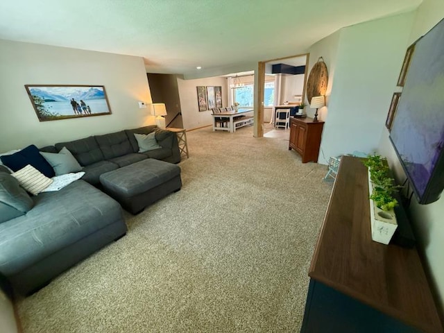 725 8th St NE, Staples, MN 56479 - living room with light carpet