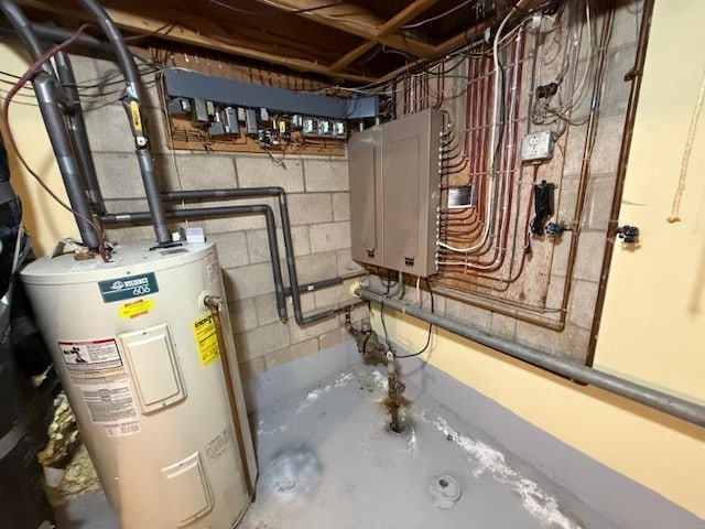 725 8th St NE, Staples, MN 56479 - utilities with electric water heater and electric panel