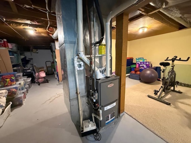 725 8th St NE, Staples, MN 56479 - view of unfinished below grade area