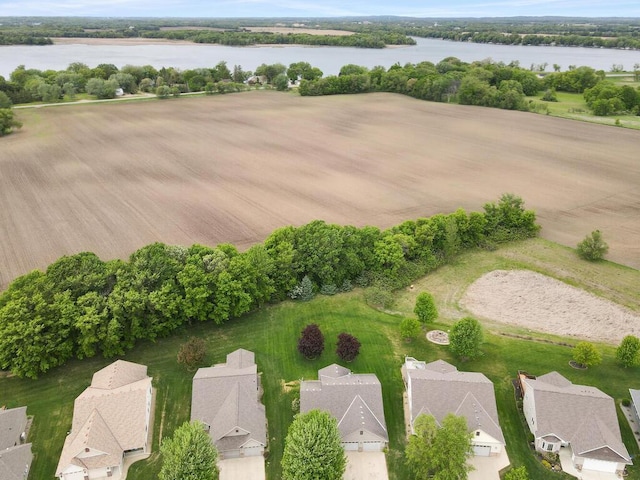 1232 Cypress Dr W, Annandale, MN 55302 - aerial view of residential area with a nearby body of water