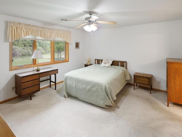 1232 Cypress Dr W, Annandale, MN 55302 - bedroom with baseboards and light colored carpet