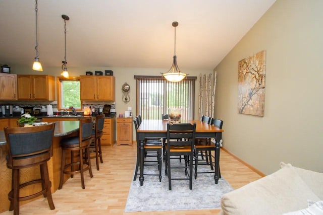 124 Waynesborough Way, Mankato, MN 56001 - dining room with light wood finished floors