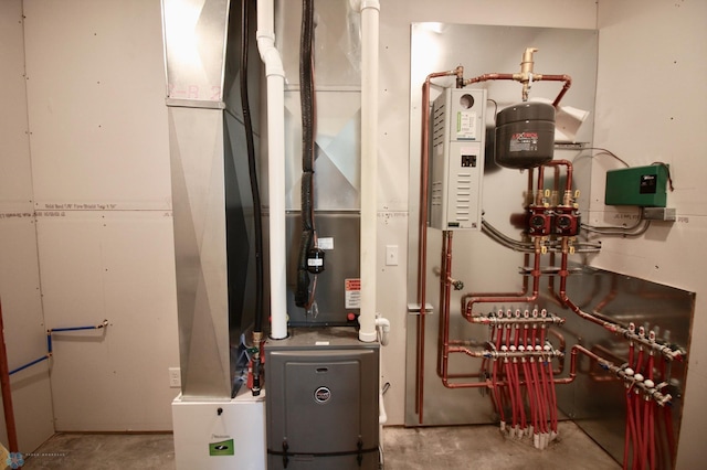 view of utility room