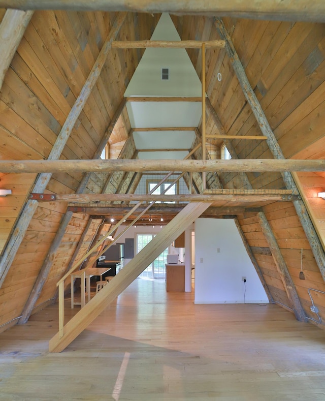 28435 392nd St, Browerville, MN 56438 - view of attic