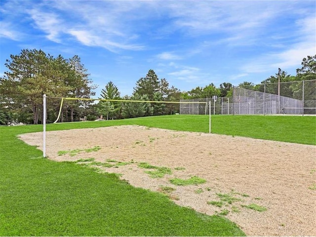 28435 392nd St, Browerville, MN 56438 - surrounding community with volleyball court