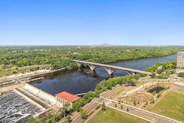 870 Mount Curve Blvd Unit F, Saint Paul, MN 55116 - bird's eye view of a notable bridge and a large body of water