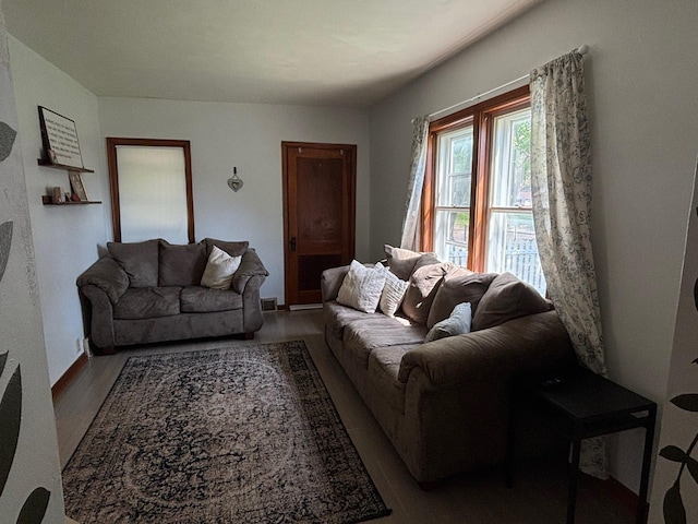 2428 14th Ave E, North Saint Paul, MN 55109 - living room with wood finished floors