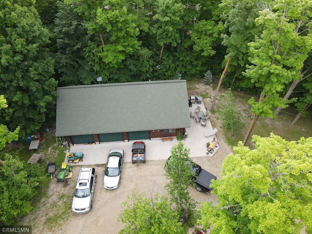 view of subject property