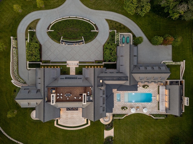 2770 Gale Rd, Woodland, MN 55391 - aerial view of a pool area