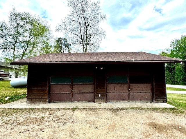 56279 350th St, Warroad, MN 56763 - view of detached garage