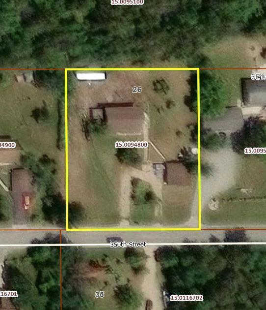 56279 350th St, Warroad, MN 56763 - aerial map of property and surrounding area