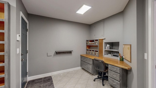 610 Main St, Adams, MN 55909 - home office with light tile patterned floors and baseboards