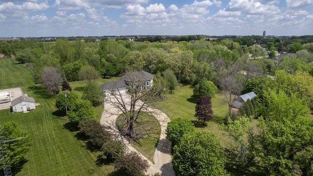 610 Main St, Adams, MN 55909 - drone / aerial view