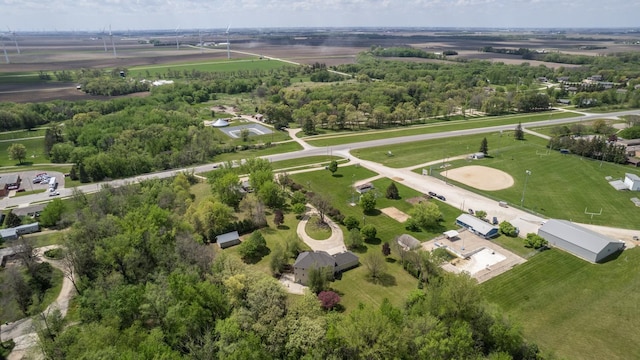 610 Main St, Adams, MN 55909 - aerial view of property and surrounding area