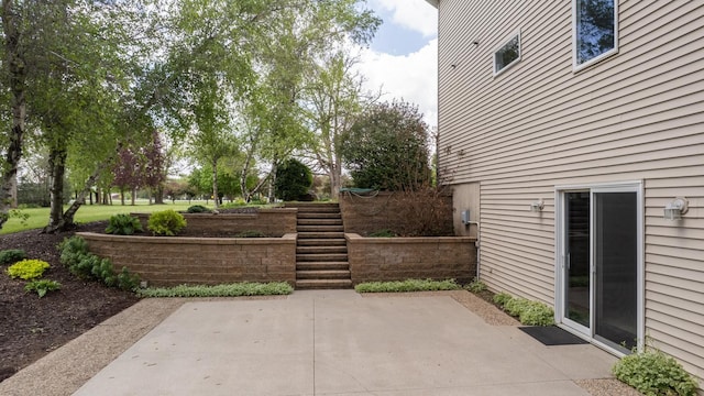 610 Main St, Adams, MN 55909 - view of patio with stairs