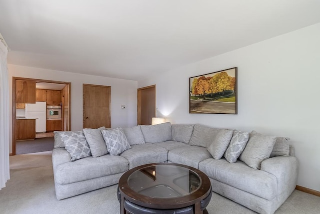 468 Washington St, Le Center, MN 56057 - living area with light carpet