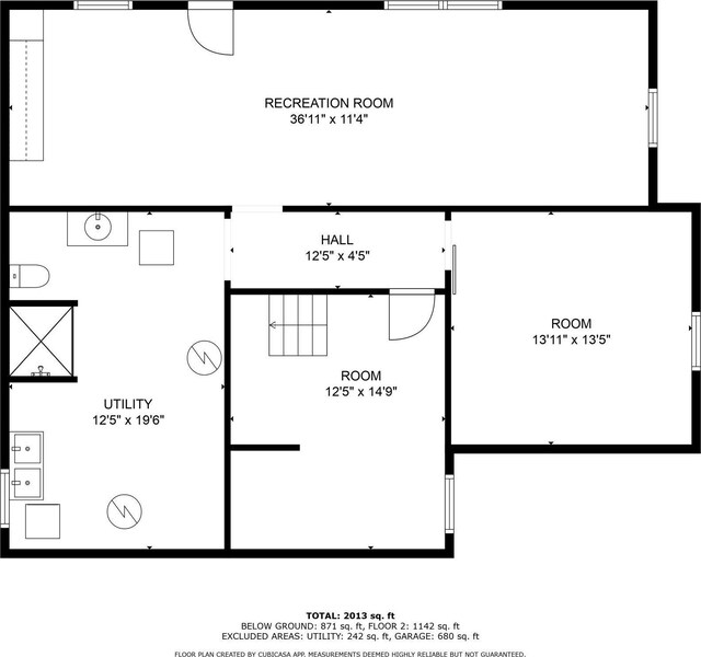 468 Washington St, Le Center, MN 56057 - floor plan / room layout