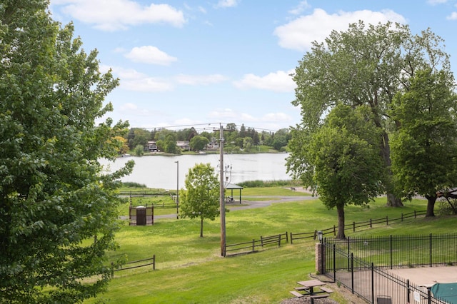 4201 Lakeside Ave N Unit 317, Brooklyn Center, MN 55429 - view of community featuring a water view