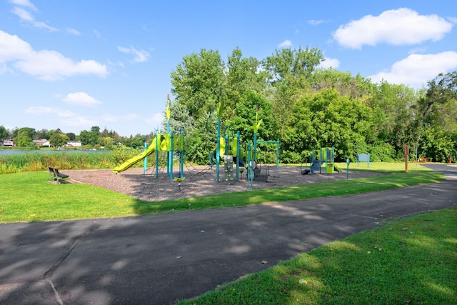 4201 Lakeside Ave N Unit 317, Brooklyn Center, MN 55429 - community jungle gym featuring a yard