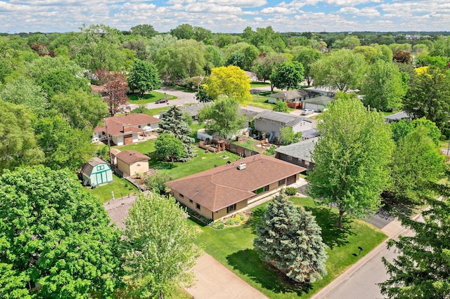 8007 5th St NE, Spring Lake Park, MN 55432 - aerial view of residential area