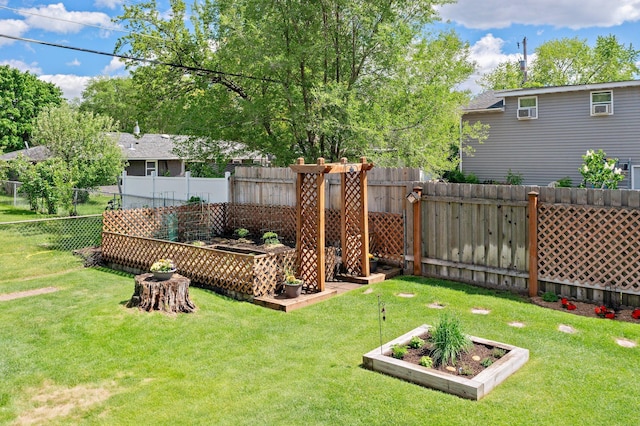 8007 5th St NE, Spring Lake Park, MN 55432 - view of yard featuring a garden