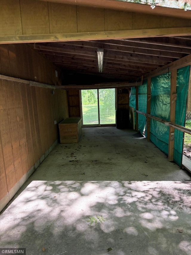 4701 Shangri La Dr NE, Wabedo Twp, MN 56655 - miscellaneous room featuring wooden walls
