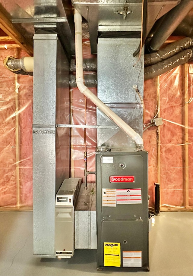 view of utility room