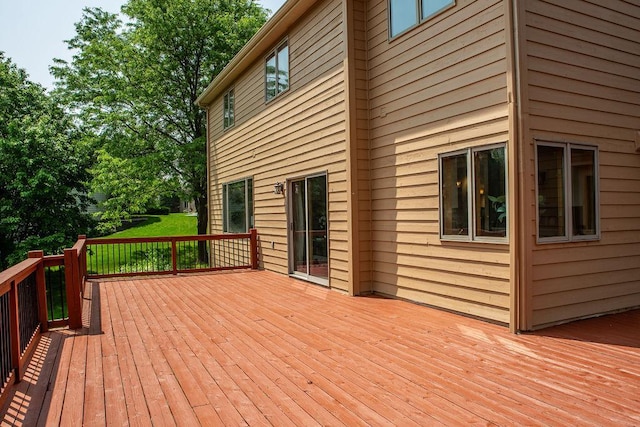 2505 Christian Dr, Chaska, MN 55318 - view of wooden terrace