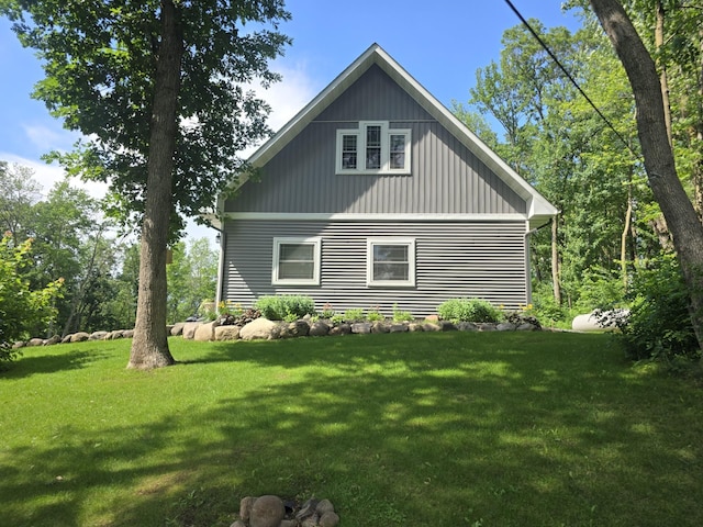 2293 57th Ave, East Farmington, WI 54020 - view of home's exterior with a lawn
