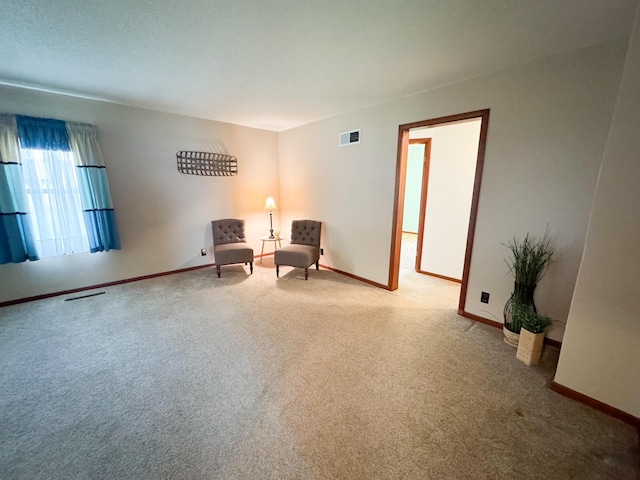404 5th Ave, Wilmont, MN 56185 - living area featuring carpet floors and baseboards